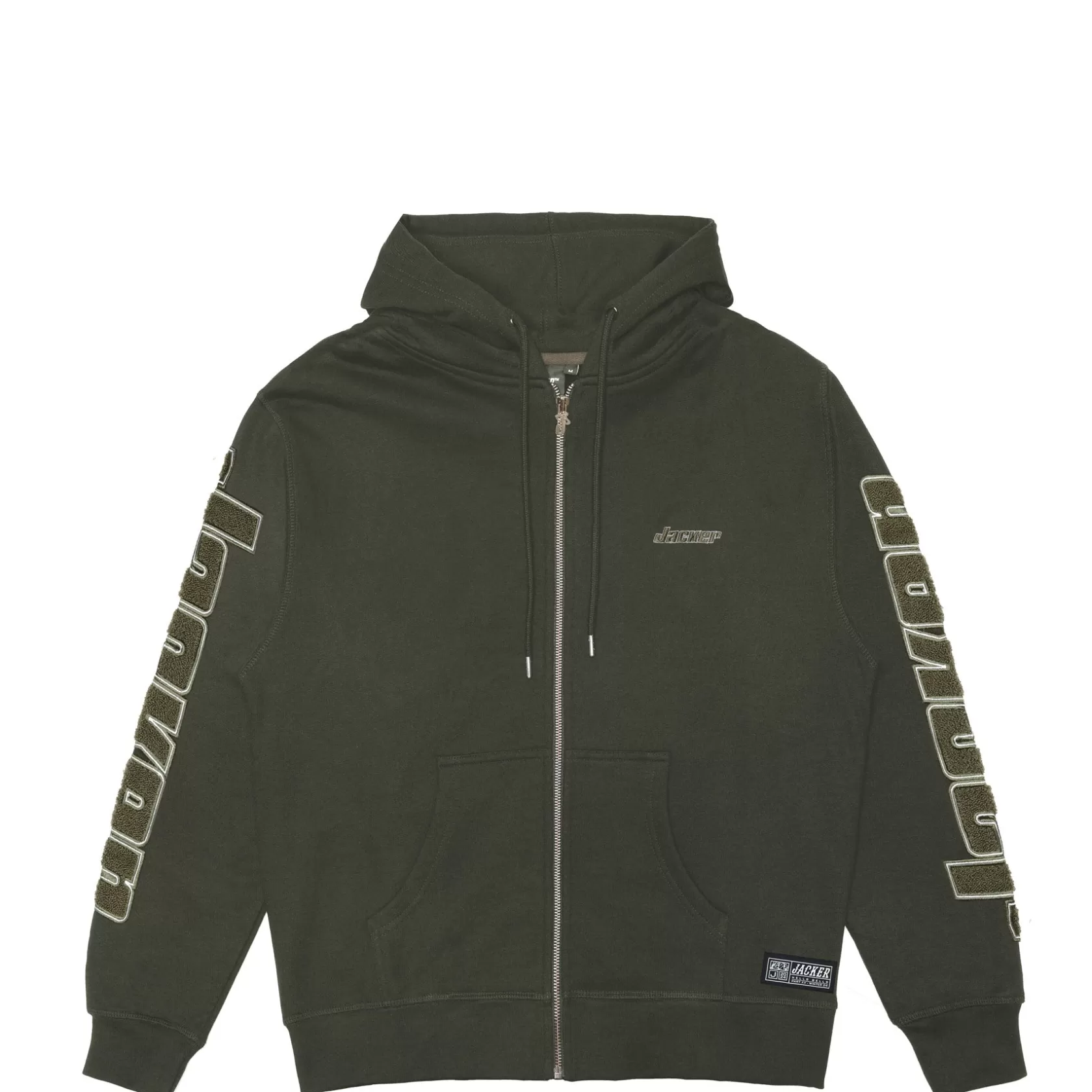 Flash Sale ABSOLEM ZIPPED HOODIE - GREEN Sweats