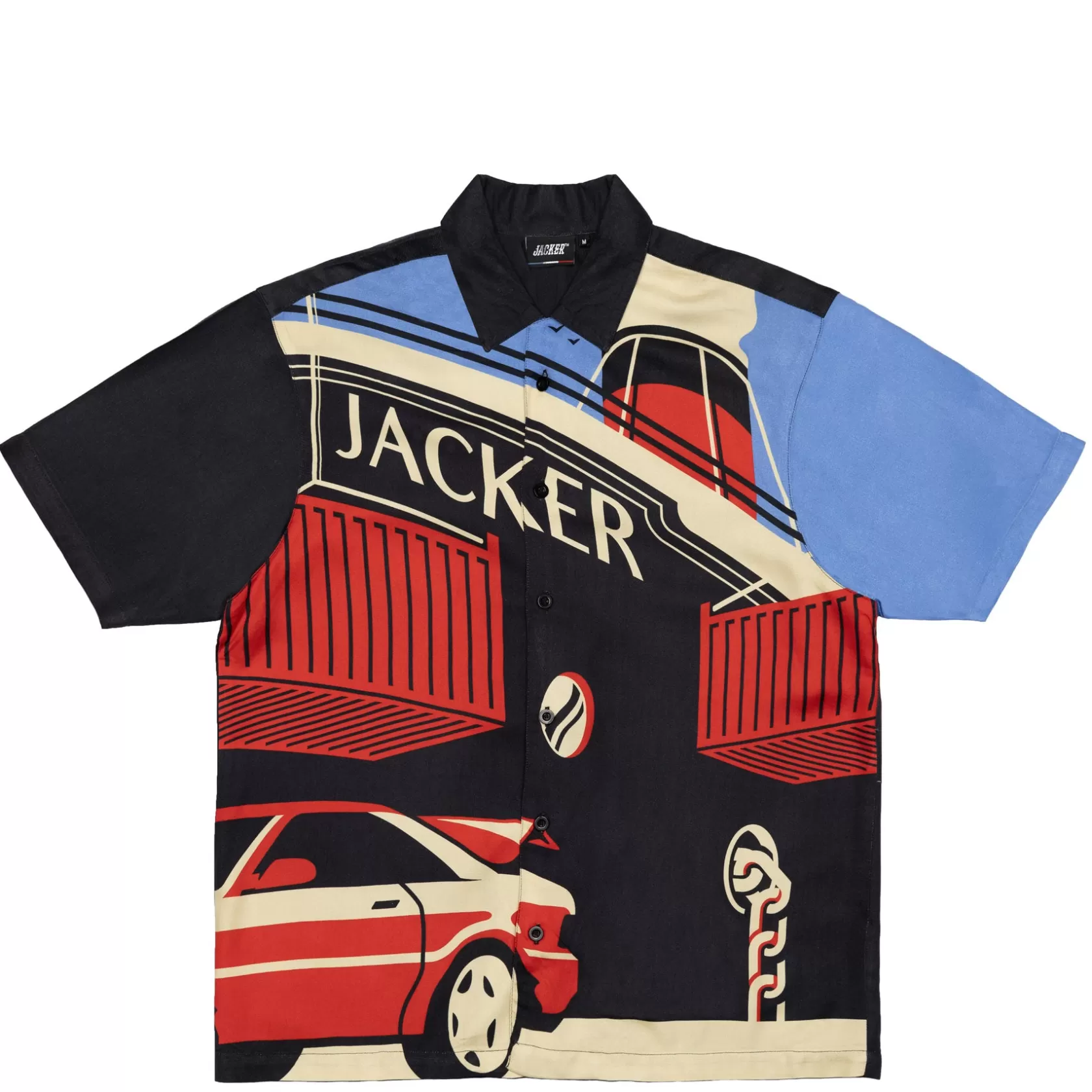 Sale BLACK TRADE SHIRT - AOP Chemises