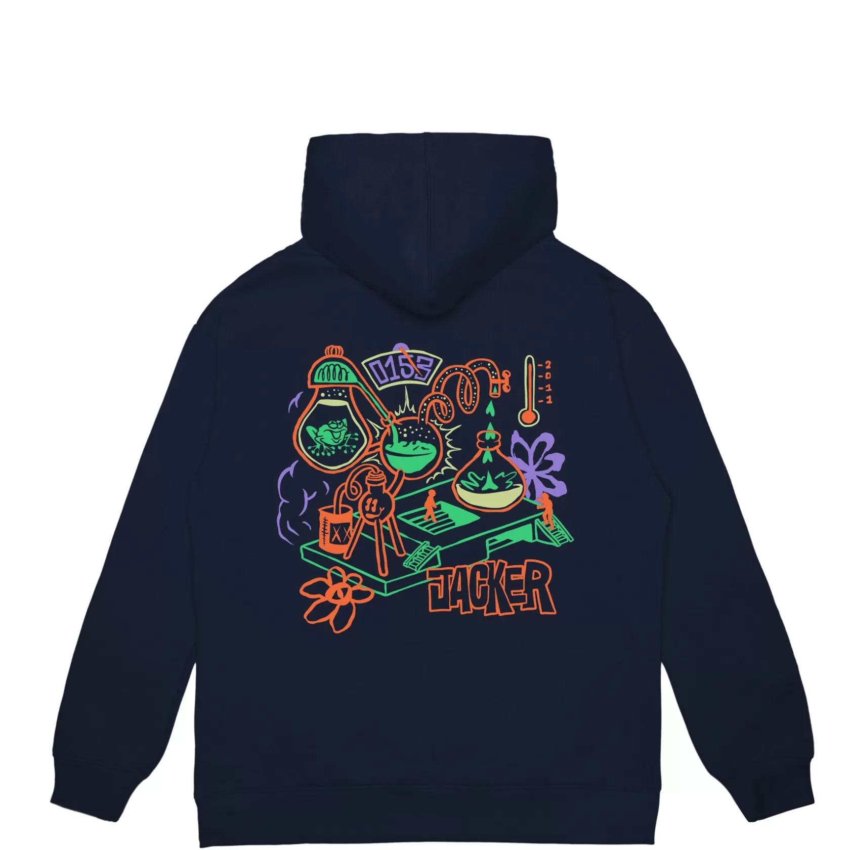 Discount DISTILLERY HOODIE - NAVY Sweats