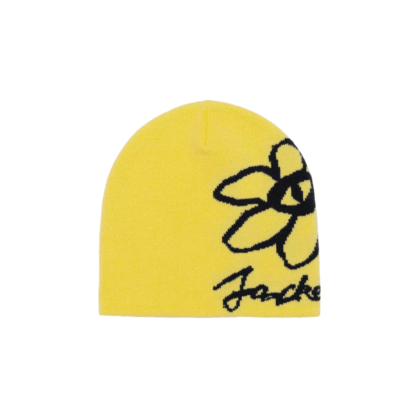 Flash Sale FLOWER VISION BEANIE - YELLOW Headwear